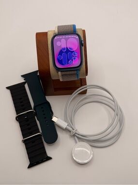 Apple Watch Series 7, unlock, 45mm, (tested, Charger included)